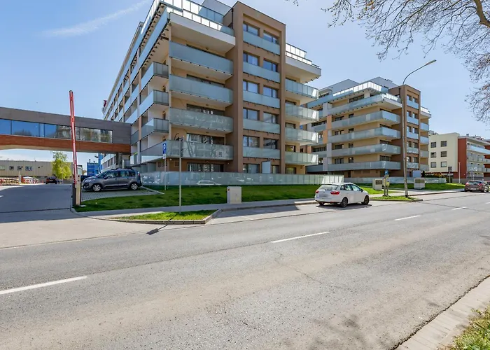 Deluxe Baltic Wave, Basen, Siłownia, Parking By Renters Apartament *